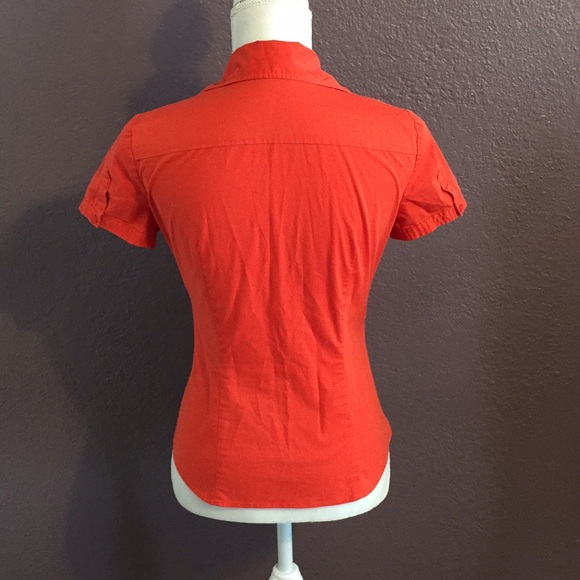 New York & Company short sleeve button down - Picture 2 of 2